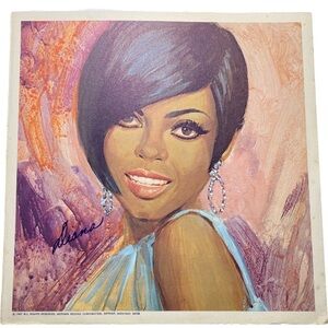 1960s Pop Art Lithography Album Art*Poster Only* Diana Ross The Supremes Motown